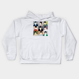 Kim Soo-hyun Fan Art Kids Hoodie